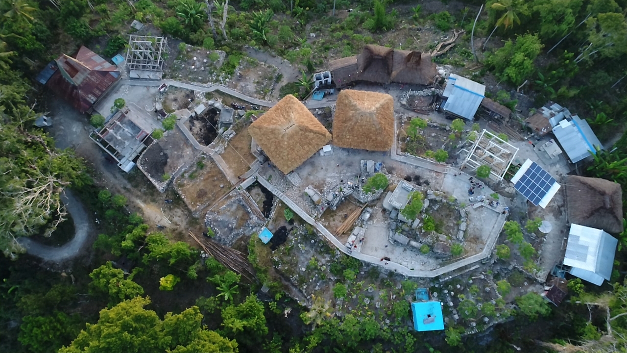Kampung Adat Bondo Maroto - drone by ubas