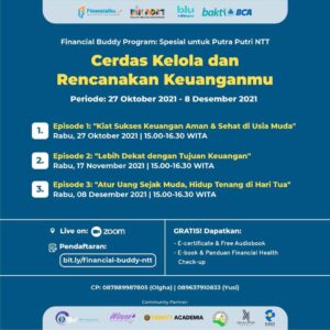 Financial Buddy Program: Spesial untuk Putra Putri NTT "Cerdas Kelola dan Rencanakan Keuanganmu” 2 Financial Buddy Program: Spesial untuk Putra Putri NTT "Cerdas Kelola dan Rencanakan Keuanganmu”
