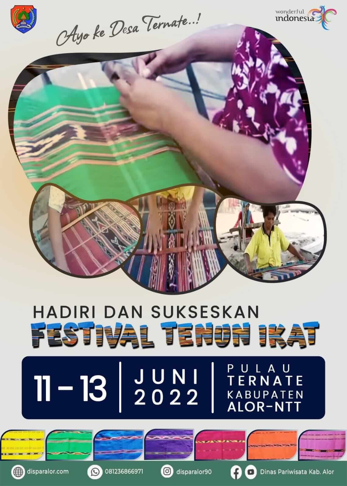 Festival Tenun Ikat 2022 di Pulau Ternate | Kabupaten Alor 9 Festival Tenun Ikat Pulau Ternate - Kabupaten Alor