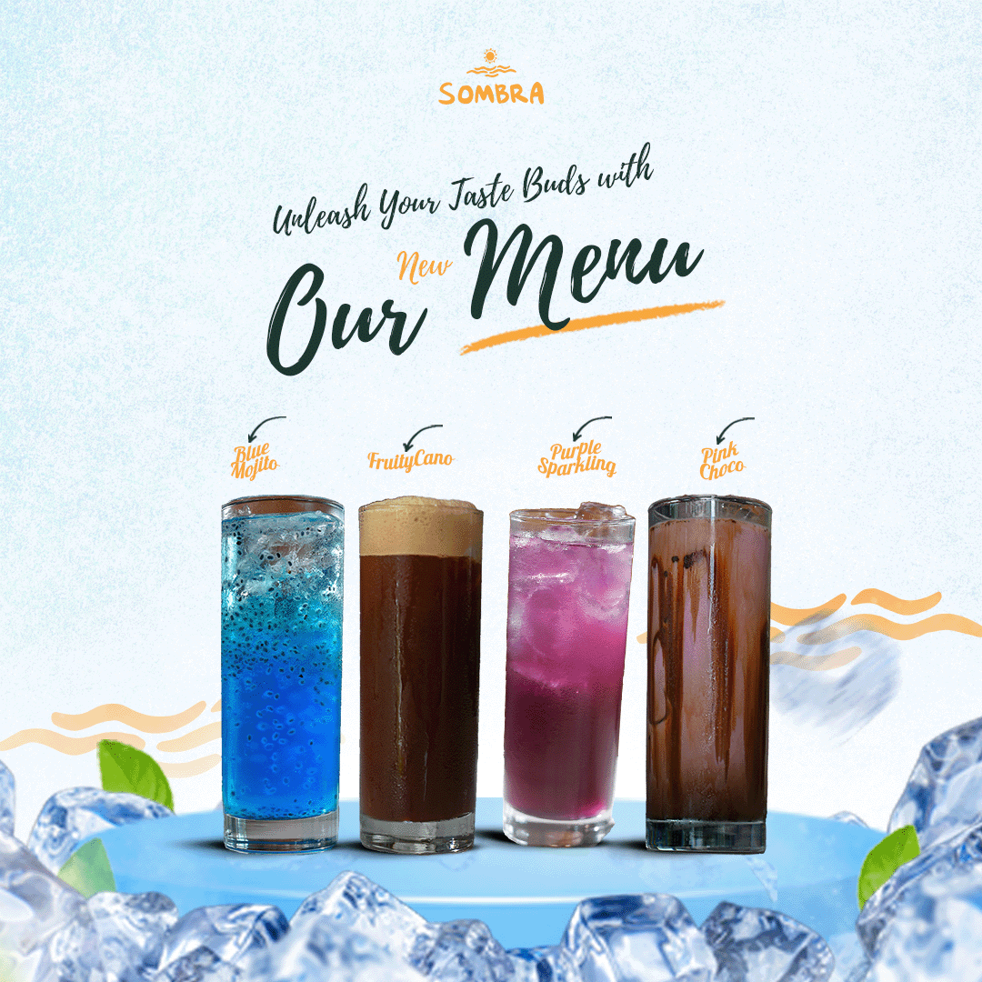 New Menu Of Sombra Coffee